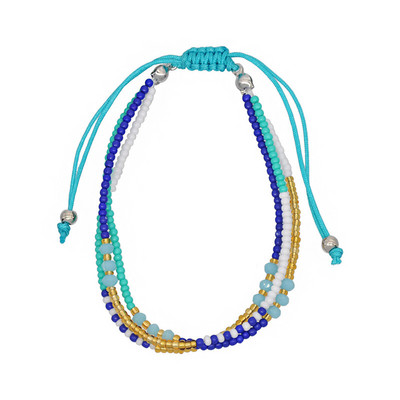 Boemia Miyuki Seed Beaded Beach gleznă Vară femeie sandală accesoriu plajă nunta picior brăţară femei curea decorare pe picior