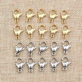 30 kom/lot 10*5 mm 12*7 mm zlatne kukice od nehrđajućeg čelika s jastogom za lanac ogrlice i narukvice DIY modni nakit