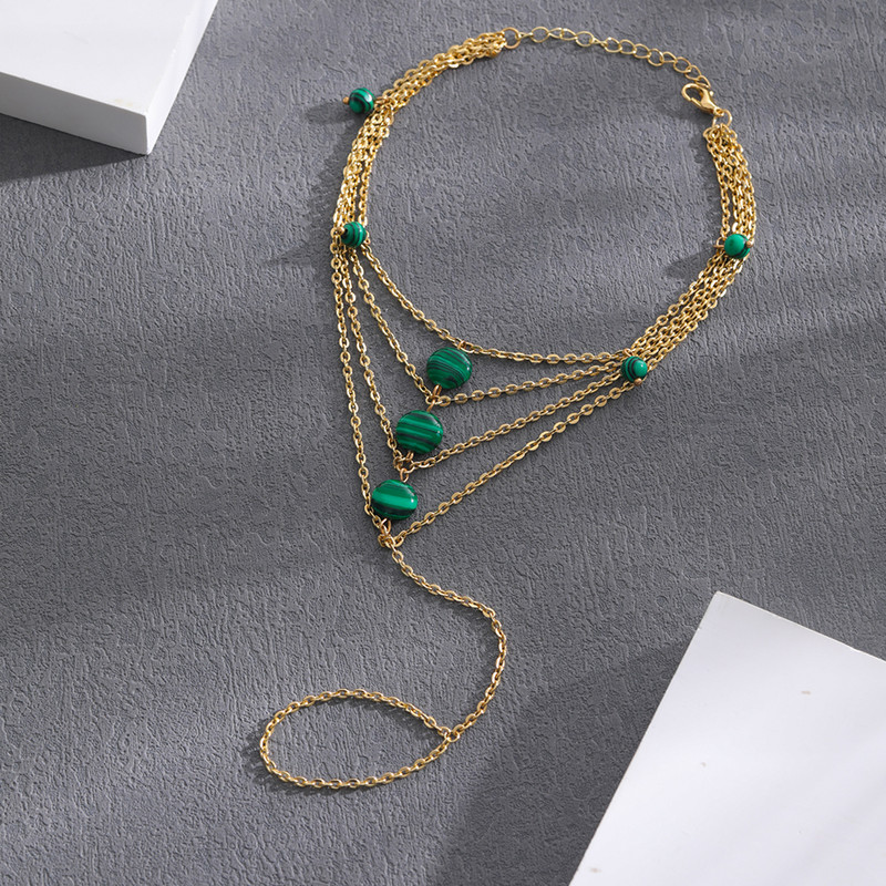 Νέο πολυστρωματικό ποδήλατο αγάπης για γυναίκες Μόδα τάση Pentagram Ankle μενταγιόν Γυναικείες εκδρομές κοσμημάτων Factory Χονδρική Άμεση πώληση