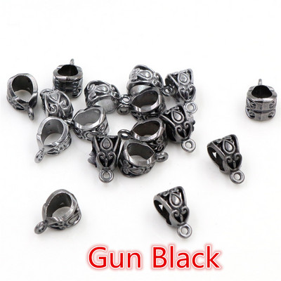 20 de bucăți 13x8x8mm Mărgele Cauțiuni Pandantive Fabricare de bijuterii Colier de bricolaj Mărgele placate cu argint Antic Cauțiuni Pandantive Mărgele Charm Cauțiune