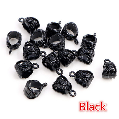20 de bucăți 13x8x8mm Mărgele Cauțiuni Pandantive Fabricare de bijuterii Colier de bricolaj Mărgele placate cu argint Antic Cauțiuni Pandantive Mărgele Charm Cauțiune