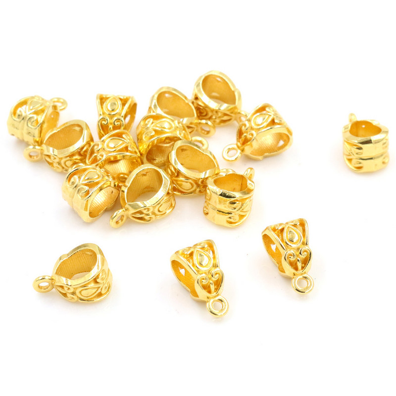 20 de bucăți 13x8x8mm Mărgele Cauțiuni Pandantive Fabricare de bijuterii Colier de bricolaj Mărgele placate cu argint Antic Cauțiuni Pandantive Mărgele Charm Cauțiune