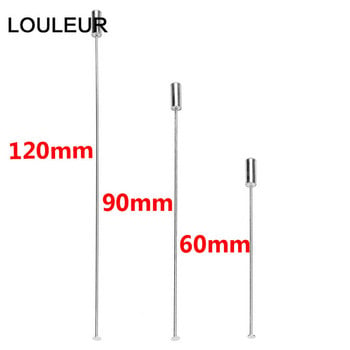 10τμχ/παρτίδα 9cm 12,1cm Μήκος Καρφίτσα Καρφίτσα Ασφαλείας με άκρα στοπ Χάλκινο Χρώμα Ροδίου για Diy Καρφίτσες Βάσης Κοσμήματα