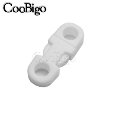 10 tk Küljekinnitusega pandla turvaklambrid Paracordi käevõru Koera kaelarihma köis Paela tarvikud Värviline 2 auku 5mm