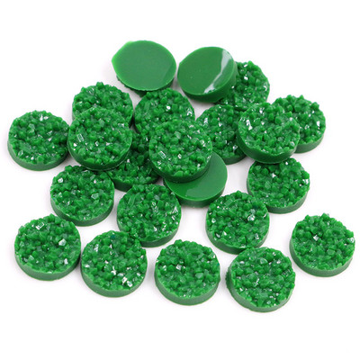 40 τμχ 8mm 10mm 12mm Πολύχρωμα Φυσικό Μεταλλεύμα Επίπεδη Ρητίνη Druzy Cabochons για Βραχιόλια Σκουλαρίκια Αξεσουάρ Κατασκευής κοσμημάτων DIY