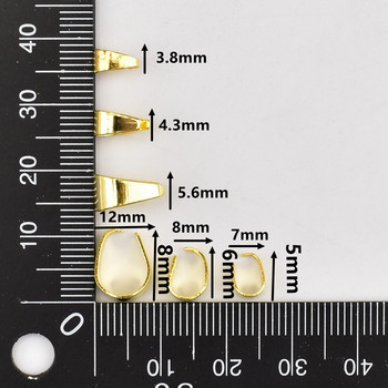 50 τεμ./Παρτίδα 5 6 8mm μενταγιόν Κλιπ τσιμπήματα κουμπώματα κοσμήματα Βραχιόλι Γούρια Γάντζοι Σύνδεσμος Προμήθειες κατασκευής κοσμημάτων DIY