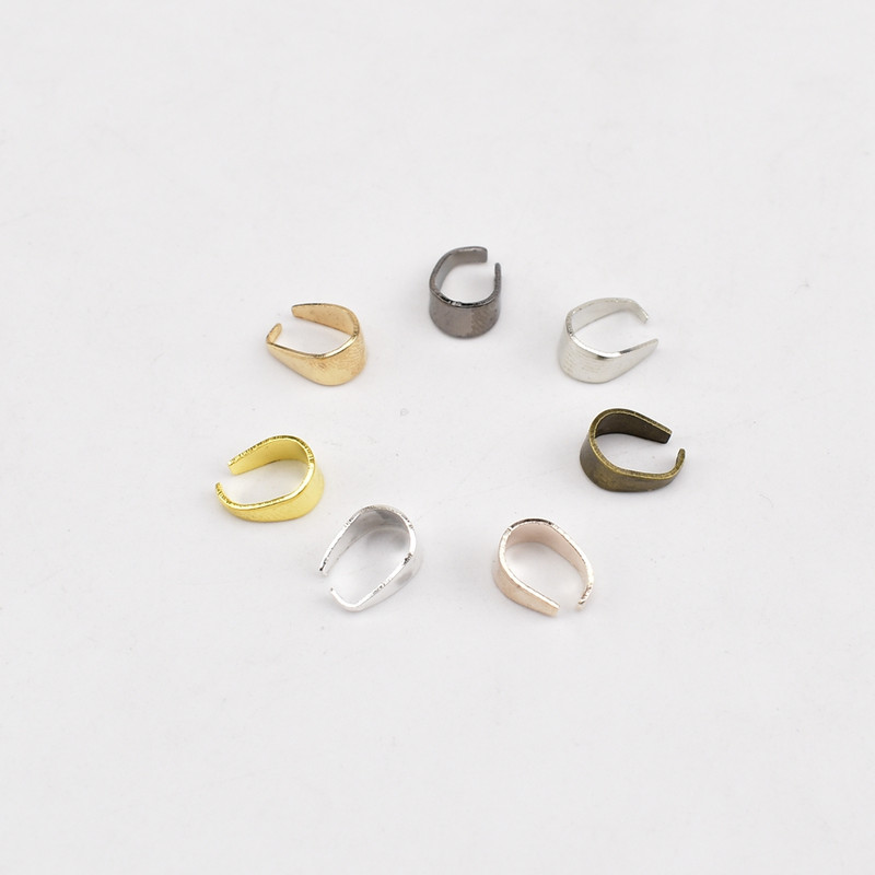 50 kom./lot 5 6 8 mm štipaljke za privjeske Stezaljke za privjesak Nalaz za nakit Narukvica Privjesci Kuke Priključak DIY pribor za izradu nakita