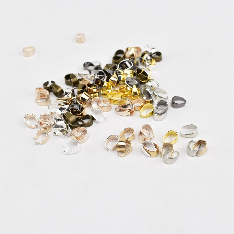 50 kom./lot 5 6 8 mm štipaljke za privjeske Stezaljke za privjesak Nalaz za nakit Narukvica Privjesci Kuke Priključak DIY pribor za izradu nakita