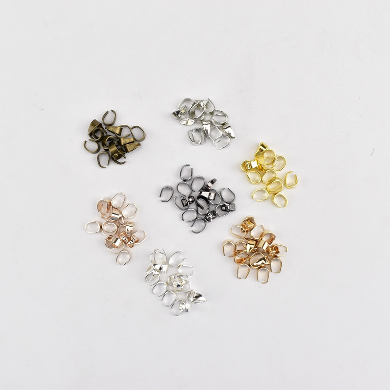 50 kom./lot 5 6 8 mm štipaljke za privjeske Stezaljke za privjesak Nalaz za nakit Narukvica Privjesci Kuke Priključak DIY pribor za izradu nakita