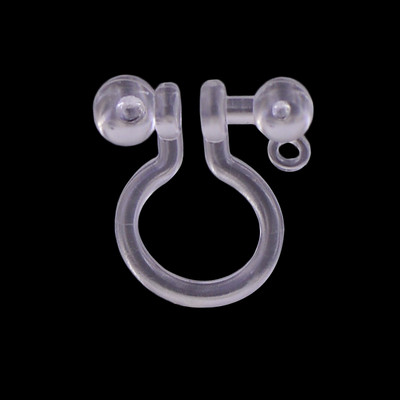 20 tk uut saabunud varjatud läbipaistev kõrvaklamber ehete jaoks, mis teeb selgeks U-kujulised kõrvarõngad. Tee ise ehete leiud