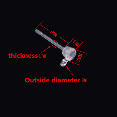 20 tk uut saabunud varjatud läbipaistev kõrvaklamber ehete jaoks, mis teeb selgeks U-kujulised kõrvarõngad. Tee ise ehete leiud