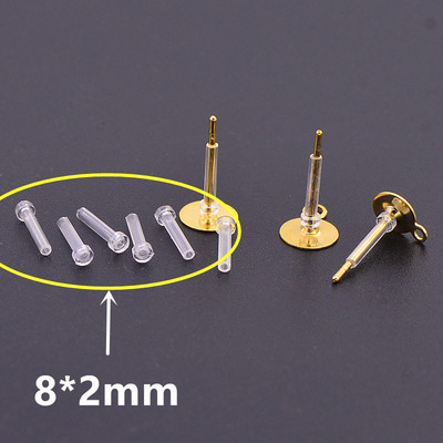 20 tk uut saabunud varjatud läbipaistev kõrvaklamber ehete jaoks, mis teeb selgeks U-kujulised kõrvarõngad. Tee ise ehete leiud