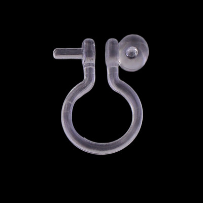 20 tk uut saabunud varjatud läbipaistev kõrvaklamber ehete jaoks, mis teeb selgeks U-kujulised kõrvarõngad. Tee ise ehete leiud