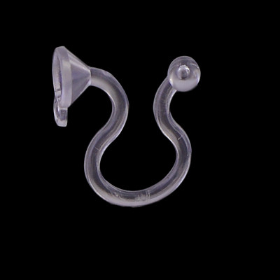 20 tk uut saabunud varjatud läbipaistev kõrvaklamber ehete jaoks, mis teeb selgeks U-kujulised kõrvarõngad. Tee ise ehete leiud