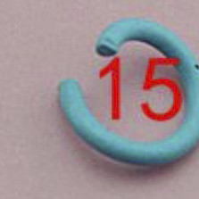 100 tk/partii 1,2 x 8 mm värvilised metallist isetegemise ehted Avatud ühe silmustega hüpperõngad ja poolitatud sõrmus ehete valmistamiseks