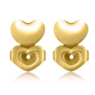 Magic Crown Clover Crossing Earring Lift Backs Support Υποαλλεργικά σκουλαρίκια Lift Lifters Ταιριάζει σε όλα τα κοσμήματα Ευρήματα χαλκός