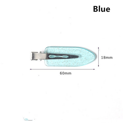 10/20 tk joonisfilmi juukseklambrid läbipaistvad sädelevad värvilised juuksenõelad peakatete alus DIY ehete valmistamine juuksenõelte tarvikud pikkus 6 cm