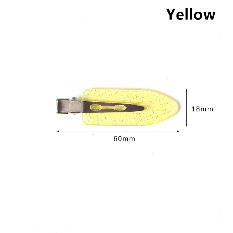10/20 tk joonisfilmi juukseklambrid läbipaistvad sädelevad värvilised juuksenõelad peakatete alus DIY ehete valmistamine juuksenõelte tarvikud pikkus 6 cm