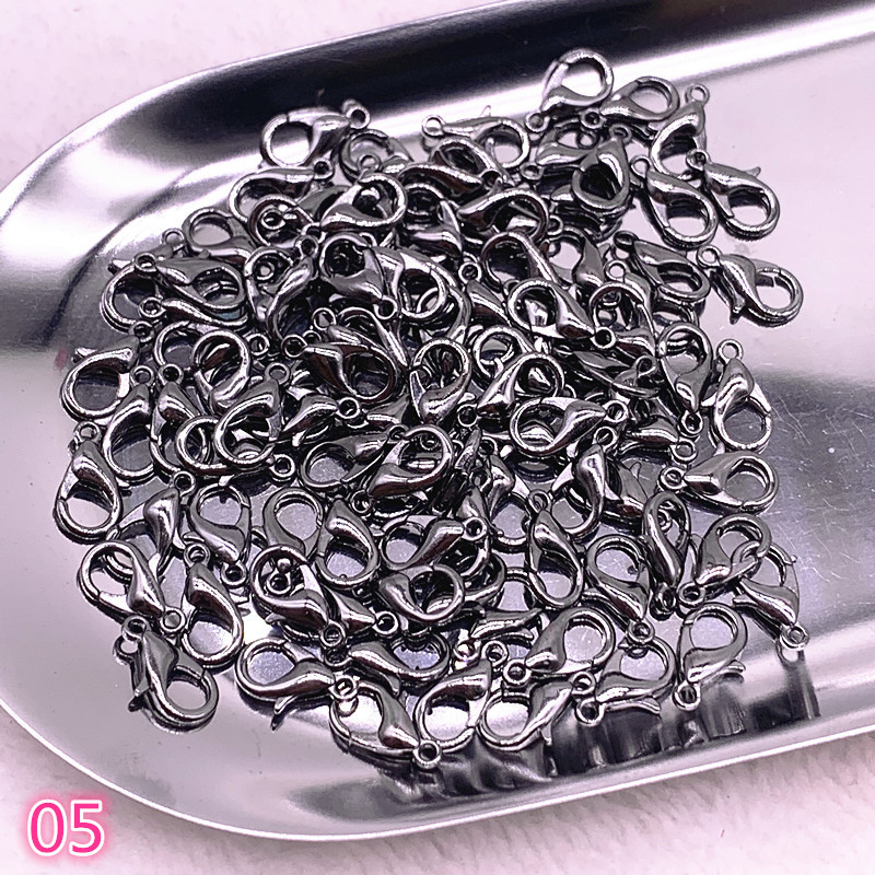 20 vnt 10/12/14 mm papuošalų kūrimo laisvi omarų užsegimai papuošalams gaminti „pasidaryk pats“ karolių apyrankių priedai