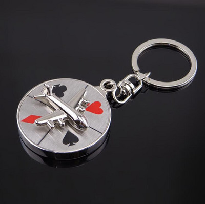 Võtmehoidjad Meestele Autokott Võtmehoidja Lennuki mudel Hävitaja Mänguasi Lennukmudel Fighter Aircrafe Reisimoe kingitus