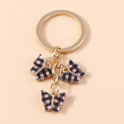 Brelocuri cu fluturi colorate drăguțe Brelocuri cu animale emailate Cadou suvenir pentru femei bărbați pandantive poșete Brelocuri accesorii bricolaj