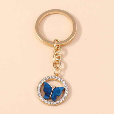 Brelocuri cu fluturi colorate drăguțe Brelocuri cu animale emailate Cadou suvenir pentru femei bărbați pandantive poșete Brelocuri accesorii bricolaj