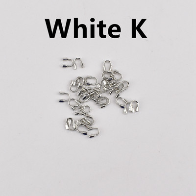 100 tk/partii 4,5x 4 mm traatkaitsed Kaitsmed Kaitsmed Aasad U-kujulised pistikud Aksessuaarid ehete jaoks Ehete tegemine