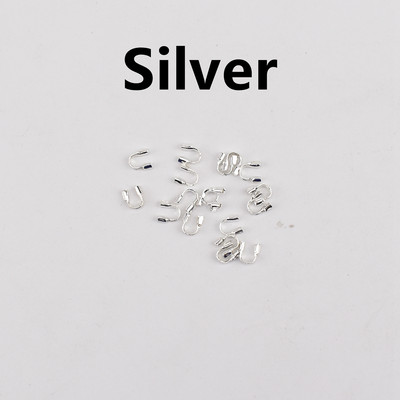 100 tk/partii 4,5x 4 mm traatkaitsed Kaitsmed Kaitsmed Aasad U-kujulised pistikud Aksessuaarid ehete jaoks Ehete tegemine