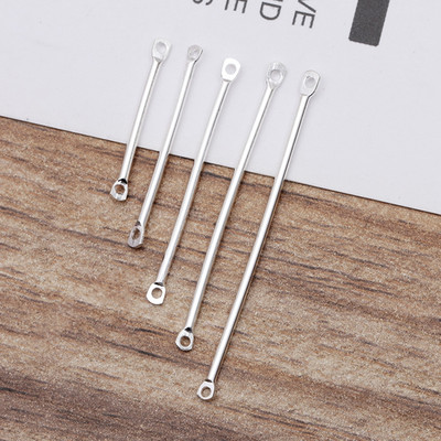 50 tk 15 20 25 30 35 40 mm varda kujuga ühendused Kõrvarõnga konnektorid isetehtud kõrvarõngatarvikud Ehete valmistamise materjalid