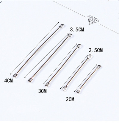 50 tk 15 20 25 30 35 40 mm varda kujuga ühendused Kõrvarõnga konnektorid isetehtud kõrvarõngatarvikud Ehete valmistamise materjalid