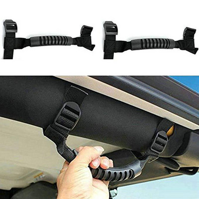 1PC Mâner de apucare pentru mașină pentru Jeep Wrangler YJ TJ JK JL JKU 1987-2018 Bară de prindere Filă de tragere Accesorii pentru balustradă de siguranță interioară pentru auto