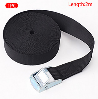 2M autós feszítőkötél Csomagtartó Fix hevederes rakomány tetőcsomagtartó Rögzítő hevederek Racsnis rögzítő öv csattal Tárolás Tisztító racsnis öv