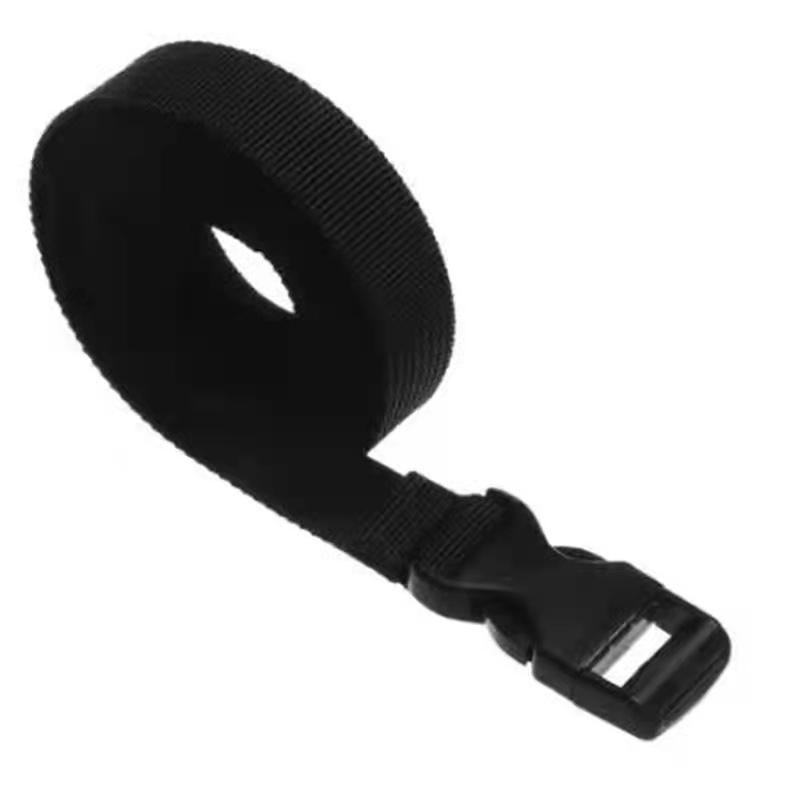 Must vastupidav nailon 0,5–3M reisikinnitusega seotud lasti sidumisrihm koos kaamera pandlaga reisikomplektidega välimatkamise tööriist