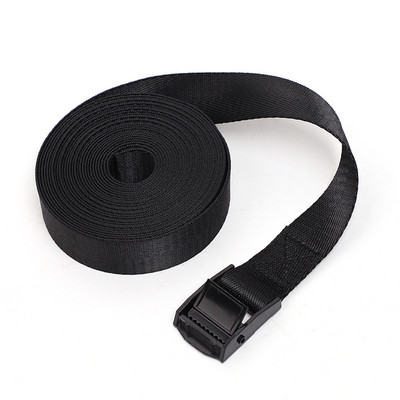 Ιμάντες φορτίου με 5 μέτρα πόρπη για μοτοσικλέτα αυτοκινήτου με μεταλλικό σχοινί ρυμούλκησης ισχυρή ζώνη καστάνιας για τσάντα αποσκευών