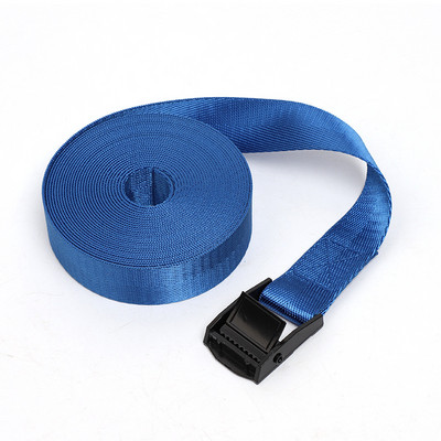 Ιμάντες φορτίου με 5 μέτρα πόρπη για μοτοσικλέτα αυτοκινήτου με μεταλλικό σχοινί ρυμούλκησης ισχυρή ζώνη καστάνιας για τσάντα αποσκευών