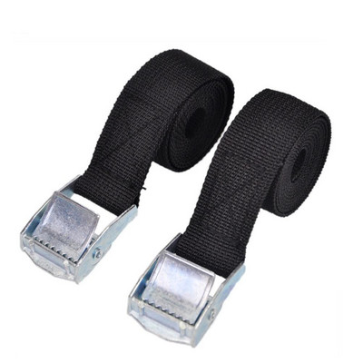 Buckle Tie-down Belt Cargo Straps For Car Motorcycle Bike With Metal Buckle Tow Rope Strong Ratchet Belt For Luggage Bag 0.4m