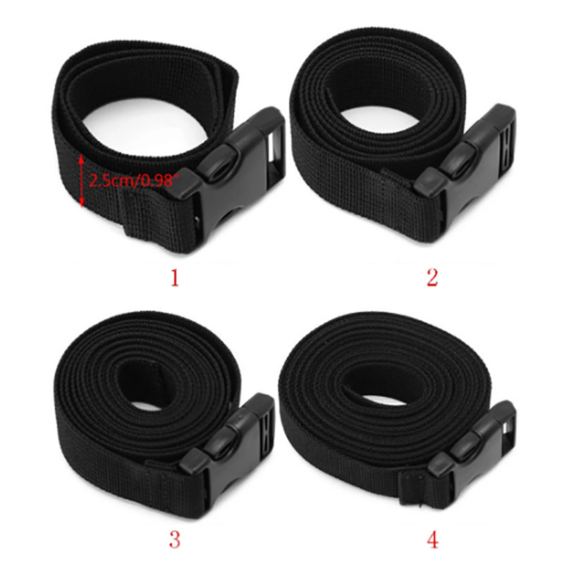 1 tk 50cm/100cm/200cm/300cm õues reisimiseks seotud seljakott, pagas, magamiskott, pika rihma rihma vabastuslukk