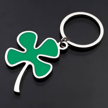 Εκλεκτό Μπρελόκ Clover Lucky Green Leaf Fashion Charm Τσάντα αυτοκινήτου Κρεμαστό αξεσουάρ Δημιουργικά συλλεκτικά αναμνηστικά δώρα για πάρτι