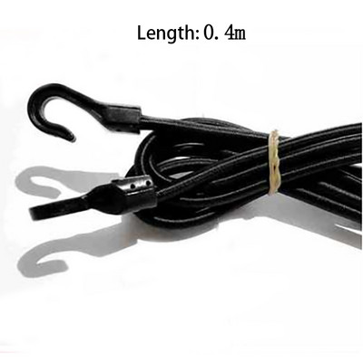 1m/1,5m/2m Heavy Duty Elastic Bungee Shock Strap Stretch Πλαστικό άγκιστρο Σκηνή αποσκευών αυτοκινήτου Καγιάκ Βάρκα Κανό Ποδήλατα Σχοινάκι