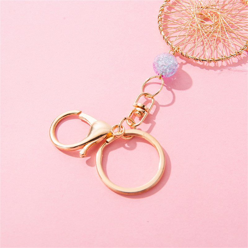 Dream Catcher Privjesak za ključeve Kreativni automobilski privjesak za ključeve Djevojka Torba Perje privjesci Poklon Divan praktičan privjesak Dodaci za privjeske