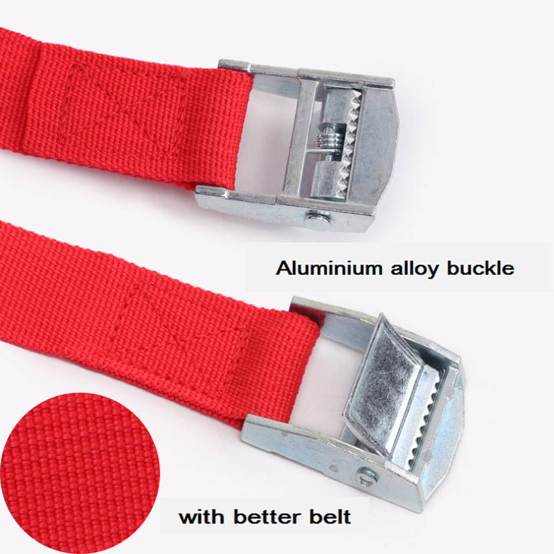 2M kopča Remen za vezivanje Cargo trake za automobil Motocikl Bicikl Torba za prtljagu s metalnom kopčom Uže za vuču Snažan remen s čegrtaljkom