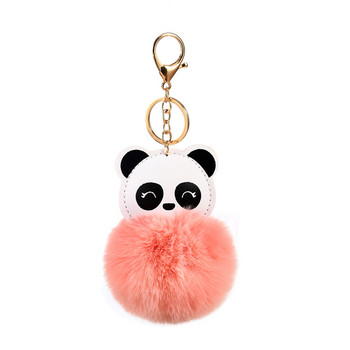 Χαριτωμένα National Treasure Panda Μπρελόκ Αξεσουάρ για μαλλιά Αξεσουάρ Γυναικεία βελούδινη τσάντα Κρεμαστό μπρελόκ αυτοκινήτου Διακοσμητικά καρτούν