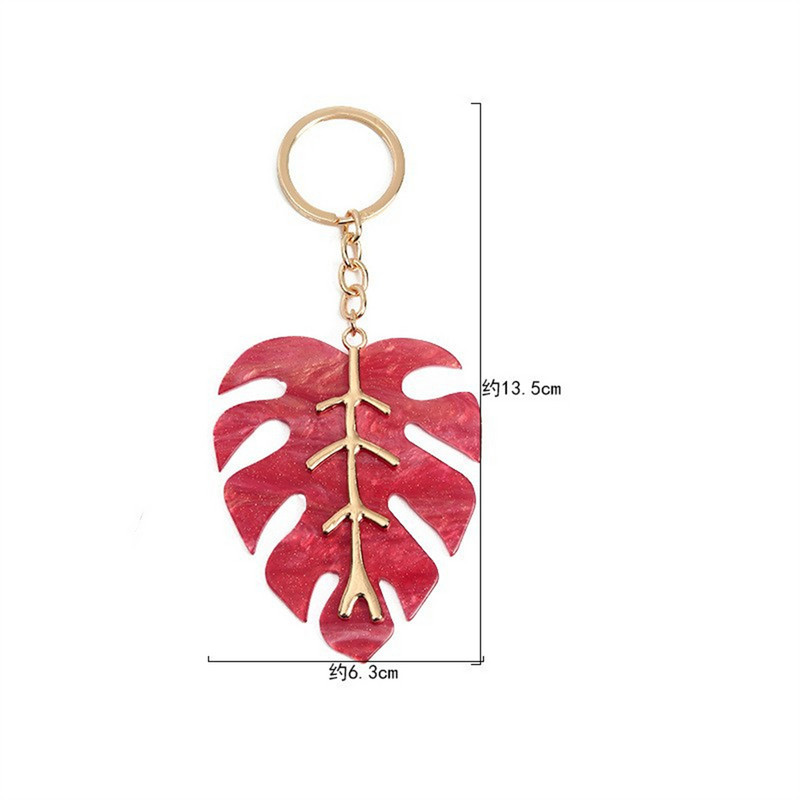 Modni šarm, privjesak u obliku lista, kreativni privjesak za automobil, privjesak za ključeve, najbolji dar za prijatelja, ženska torba, osjetljivi dodaci, držač za ključeve