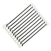 10 tk Mootorratta tagaistme kummist elastsed köied Benji nöörid konksudega Välitingimustes matkamiseks benji rihmad elastsed pagasi sidemed