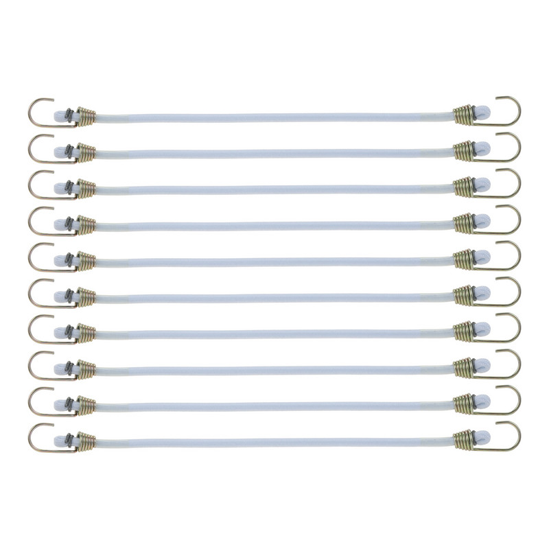 10 tk Mootorratta tagaistme kummist elastsed köied Benji nöörid konksudega Välitingimustes matkamiseks benji rihmad elastsed pagasi sidemed