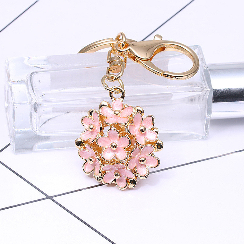 Υπέροχα Χρυσάνθεμα Λουλούδια Μπρελόκ Χειροποίητο Μόδα Πολύχρωμη μαργαρίτα Τσάντα αυτοκινήτου Μπρελόκ Κρεμαστό Διακόσμηση Δημιουργικά δώρα