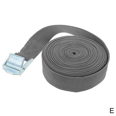 Ζώνη στερέωσης πόρπης 2Mx25mm Cargo Τύπος σχοινιού από κράμα ψευδαργύρου Βάση ζώνης ζώνης πόρπη φορτηγού Φορτίο βαρύ σφίξιμο σφιχτό L2W2