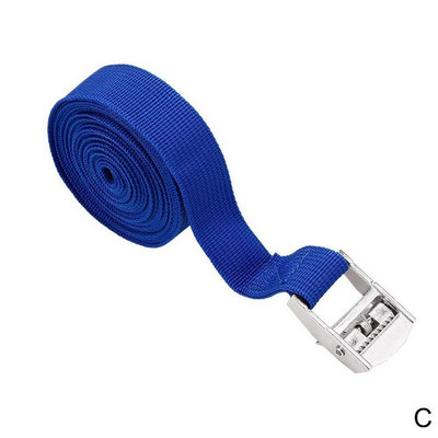 Ζώνη στερέωσης πόρπης 2Mx25mm Cargo Τύπος σχοινιού από κράμα ψευδαργύρου Βάση ζώνης ζώνης πόρπη φορτηγού Φορτίο βαρύ σφίξιμο σφιχτό L2W2