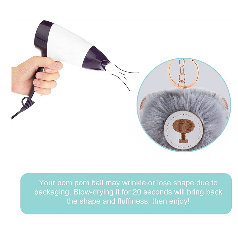 Armas karu võtmehoidja villapall Pu materjalist karvapalli ripats imitatsioon Rex jänes pompon Kaisukaru koolikoti tarvikud kingitus