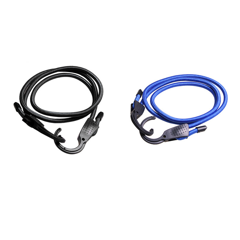 Ρυθμιζόμενα ελαστικά κορδόνια bungee ιμάντες αποσκευών Σχοινιά ζώνες Ρούχα με γάντζους για το αυτοκίνητο Hot έκπτωση